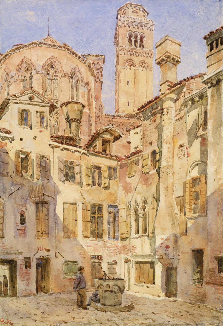 Frari Kilisesi, Venedik, Campiello San Rocco