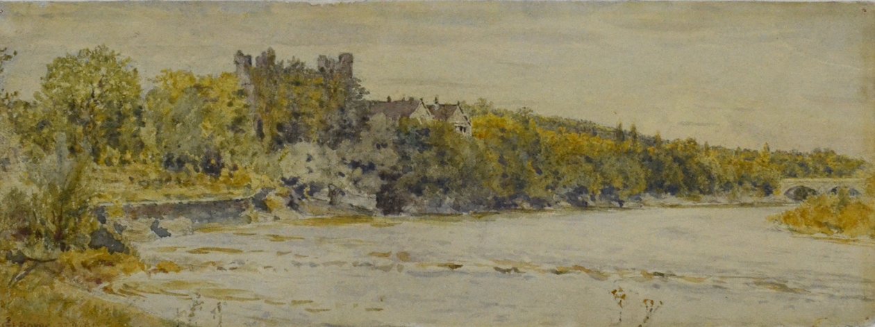 Bywell, Northumberland#39;daki Tyne by George Price Boyce