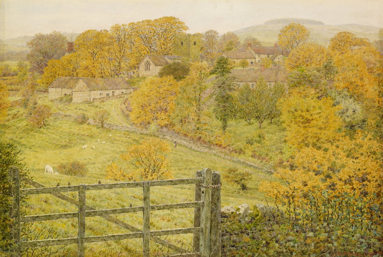 Thorpe, Derbyshire, 1880 by George Price Boyce
