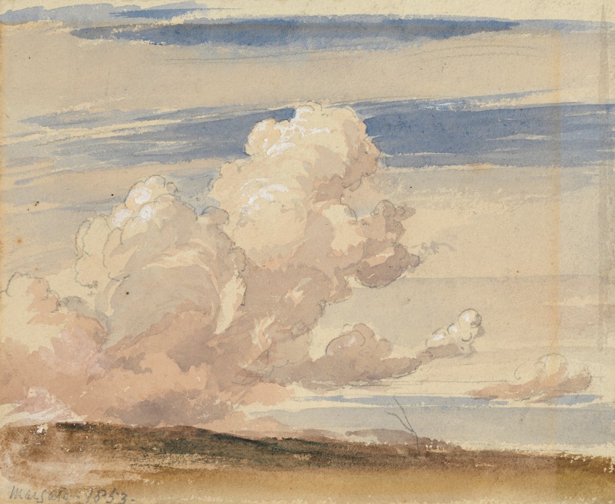 Margate, Büyük Bulut by George Richmond