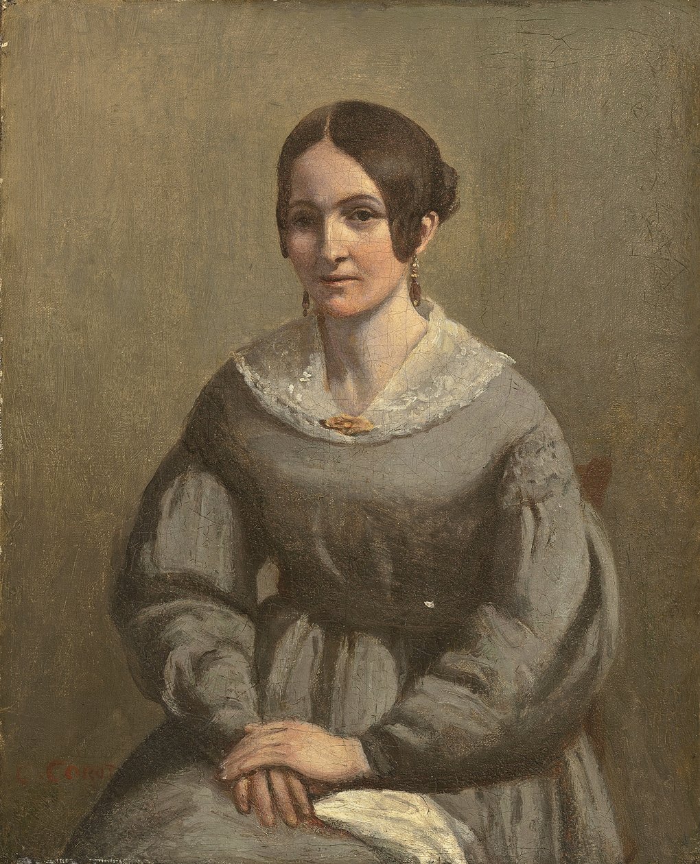 Genç Bir Kadının Portresi, by George Richmond