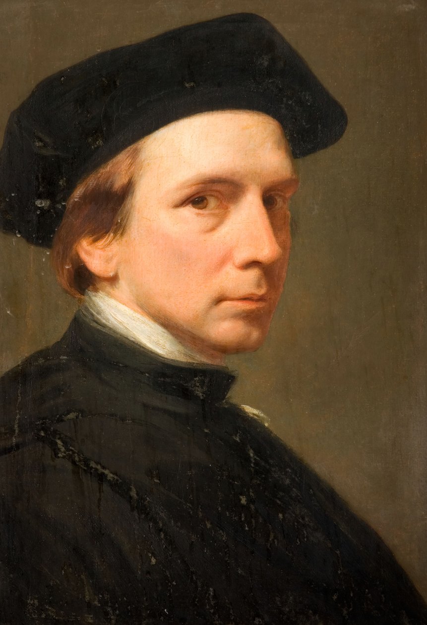 Sanatçının Kendi Portresinin Portresi, 1853-55. by George Richmond