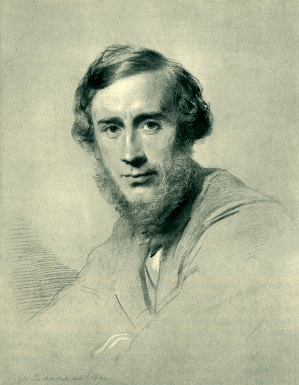 "Profesör Tyndall", 1864, 1946. by George Richmond