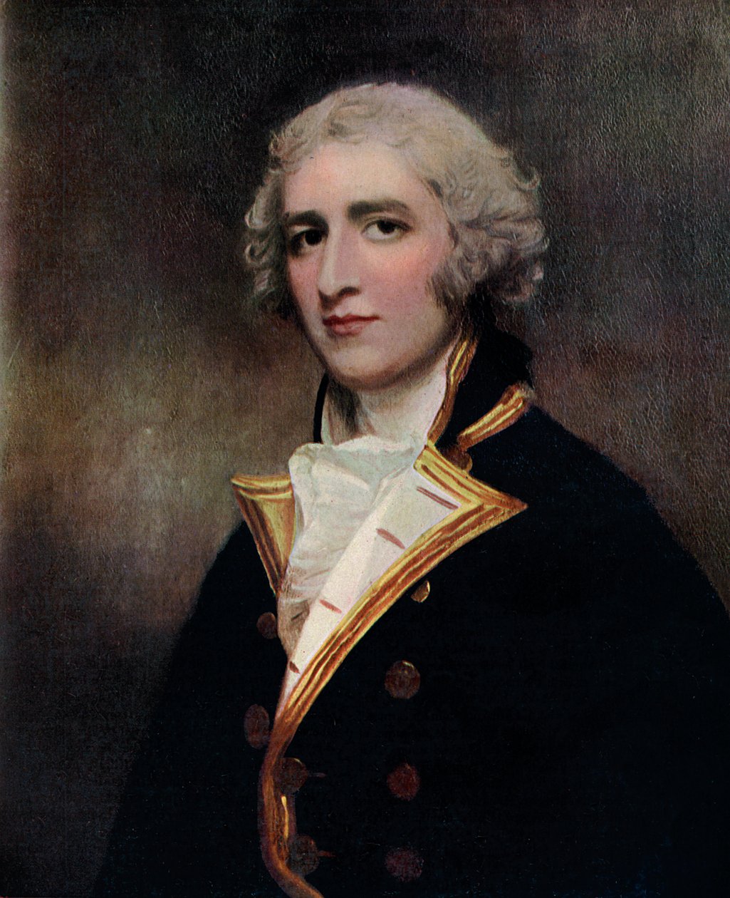 Kaptan William Bentinck 1764-1813, deniz komutanı, 1787-1788 1910. by George Romney