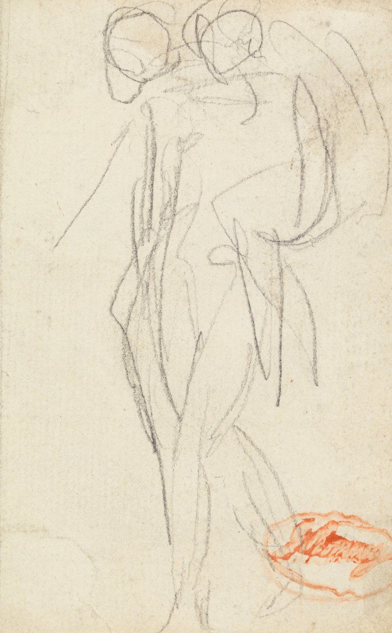 İki Figürün Kompozisyonu by George Romney