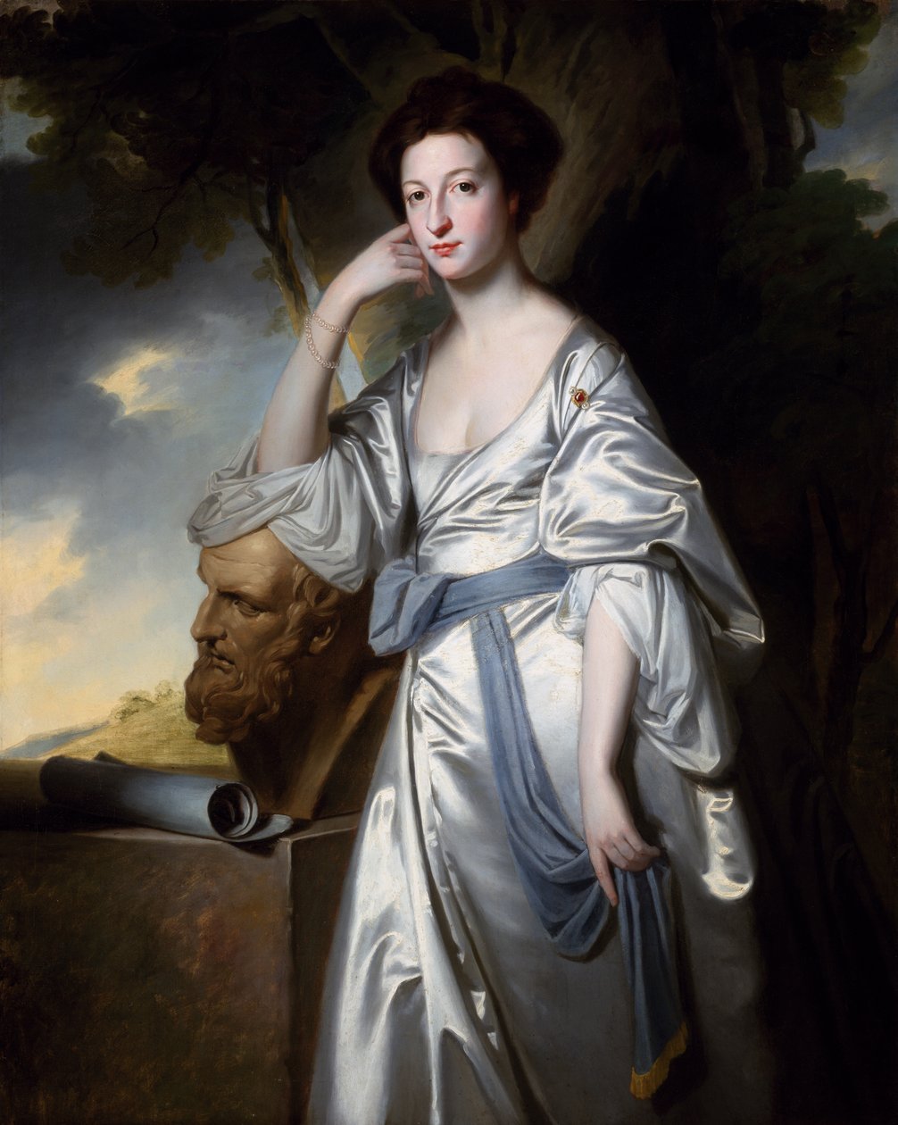 Elizabeth, Leydi Blunt, c.1764 by George Romney