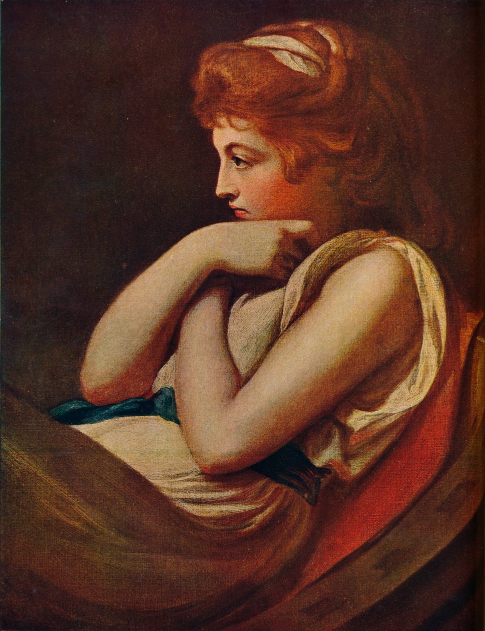 Emma, Leydi Hamilton, c1785, 1909 by George Romney