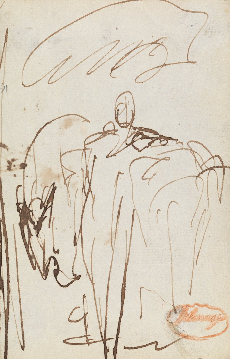 Şekil Çalışması 8 by George Romney