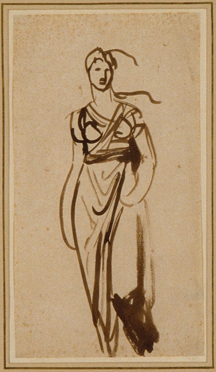 Kadın Figürü by George Romney