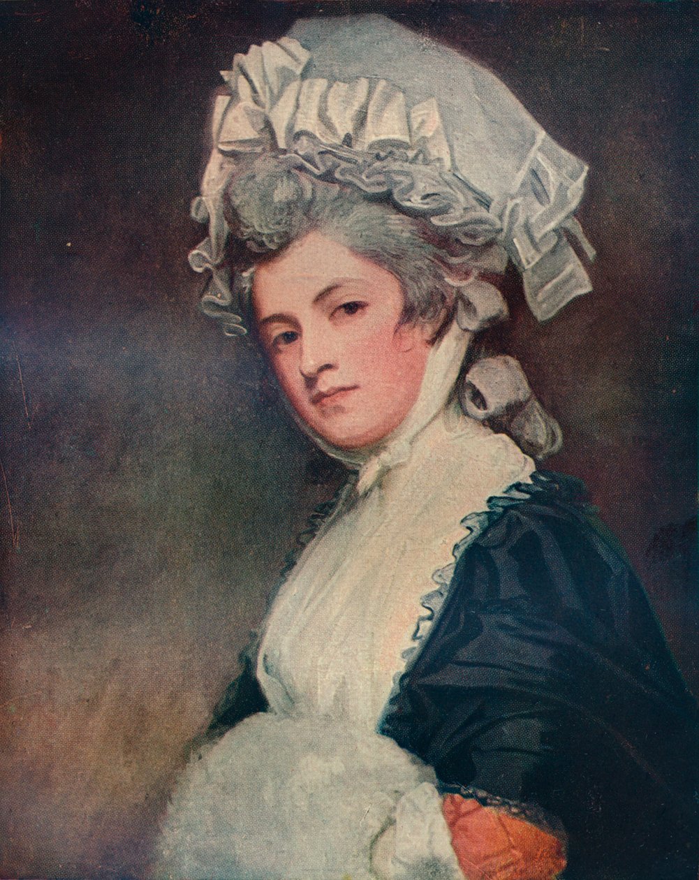 Bayan Mary Robinson, 1780-1781 by George Romney