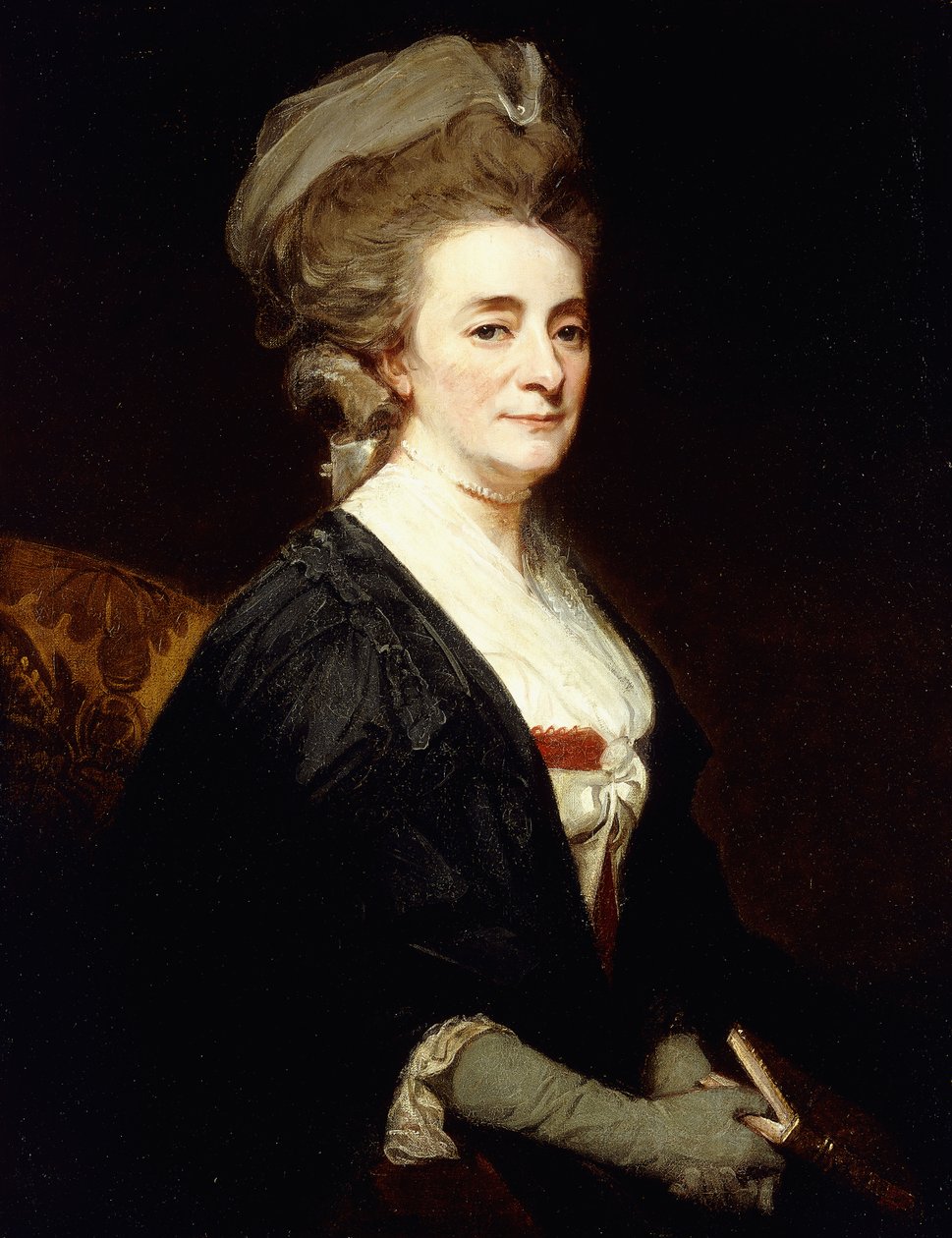 Bayan Olduğu Söylenen Bir Hanımın Portresi, by George Romney