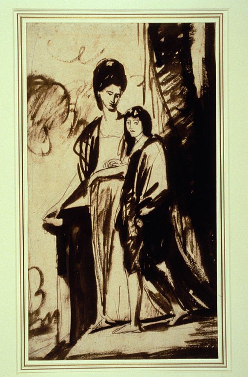 Bir Anne ve Oğlunun Portresi (Muhtemelen Jane, Gordon Düşesi ve Oğlu George, Huntley