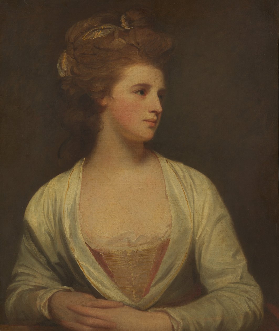Emily Olduğu Söylenen Bir Kadının Portresi Bertie Pott 1782, 1781