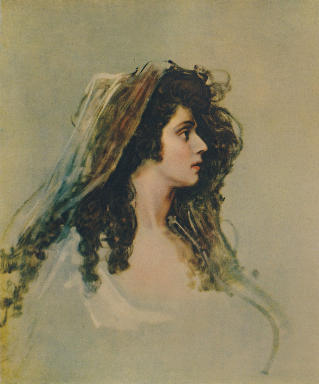 Sarah Siddons, 1755-1831, c1785, 1948. by George Romney