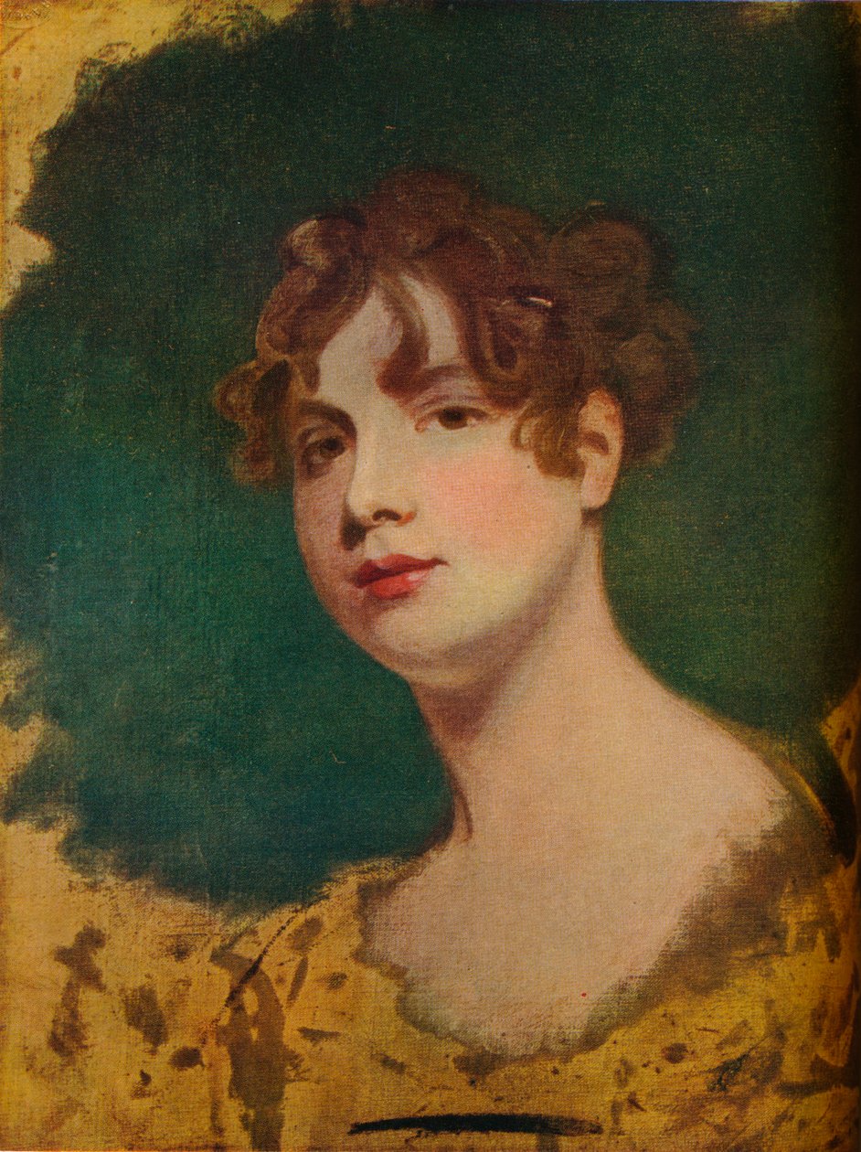 Bir Kadın Başının Kroki, 18. Yüzyıl by George Romney