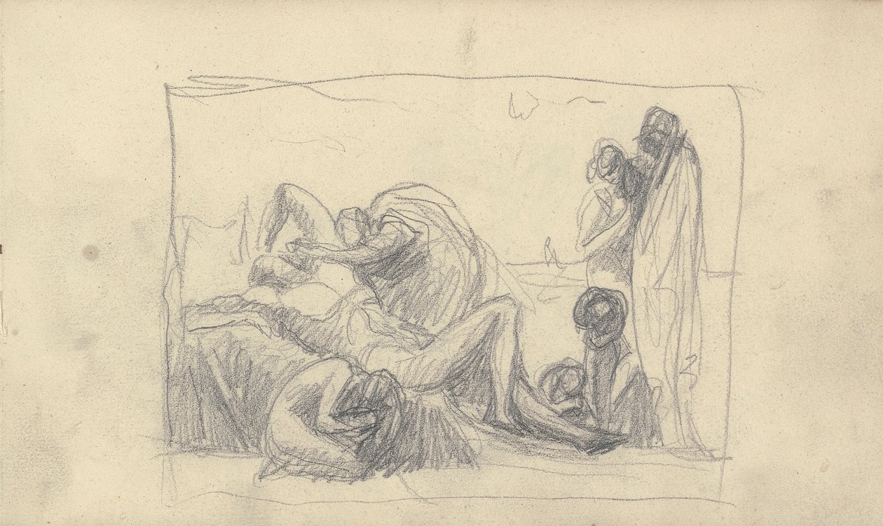 Karalama Defteri Çizimi by George Romney