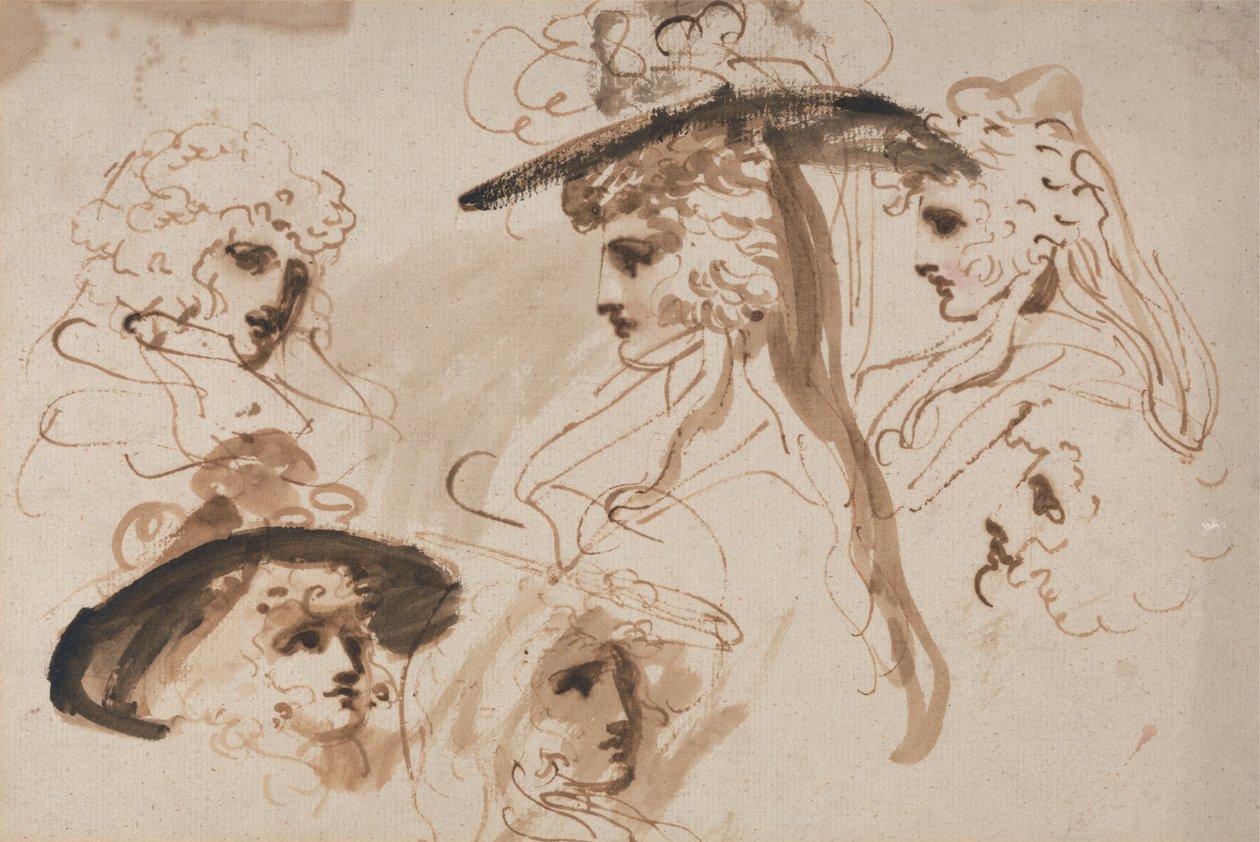 Bir Hanımın Başına Çalışmalar (Bir Kadının Başına Çalışmalar) by George Romney