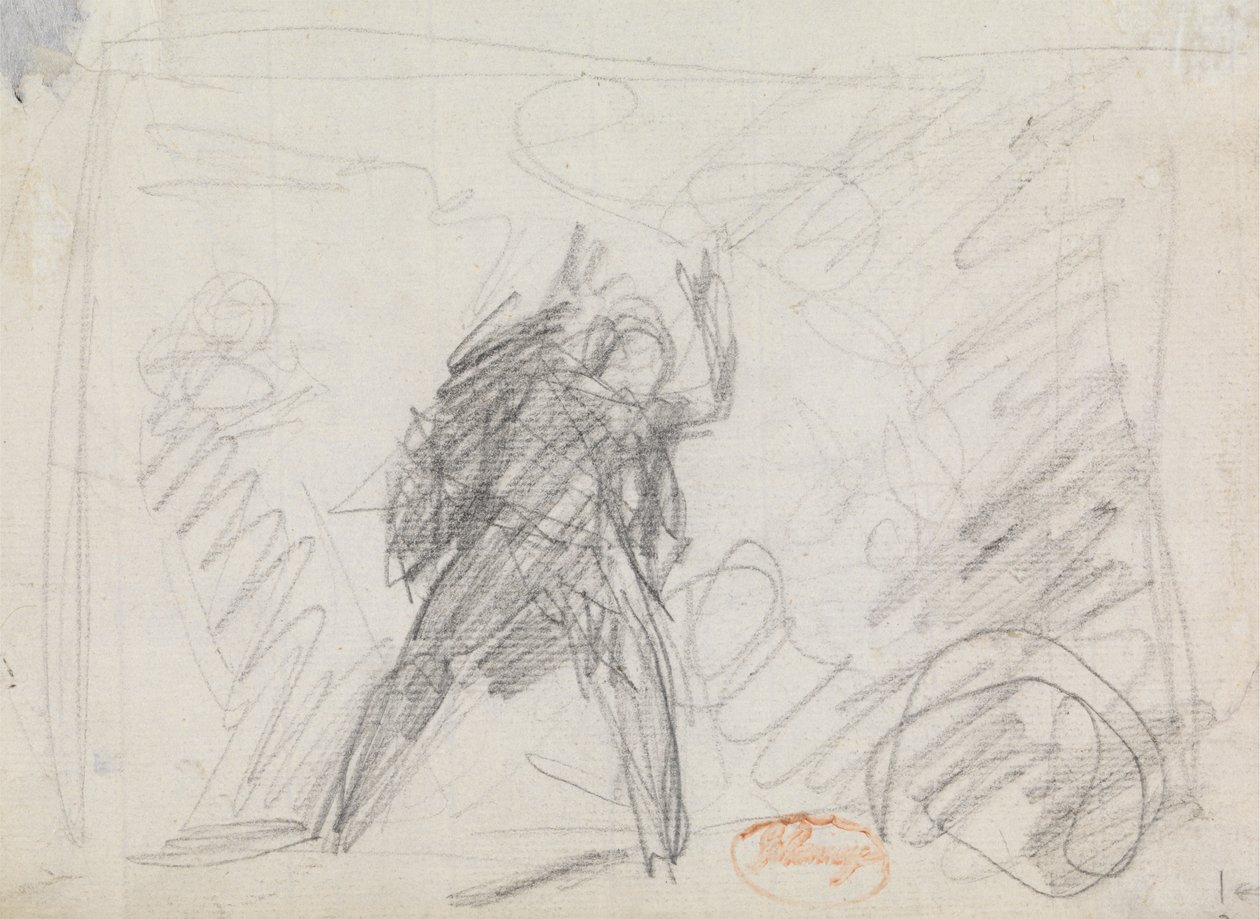 Ayakta Duran Figür Çalışması by George Romney
