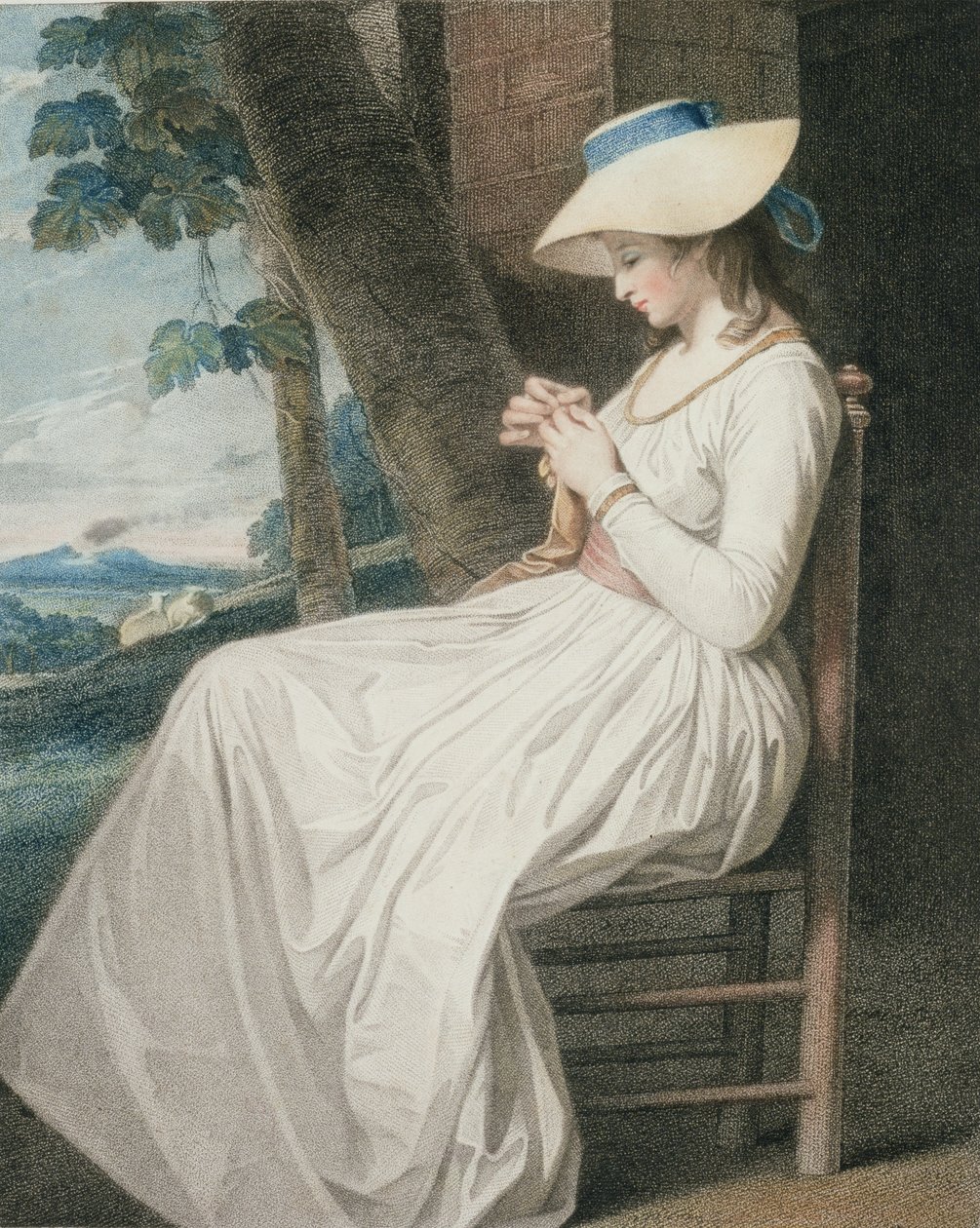 Thomas Cheesman (1760-c.1834), pub tarafından oyulmuş Terzi. John ve Josiah Boydell tarafından, 1787 (nokta gravürü) (125533 çifti) by George Romney