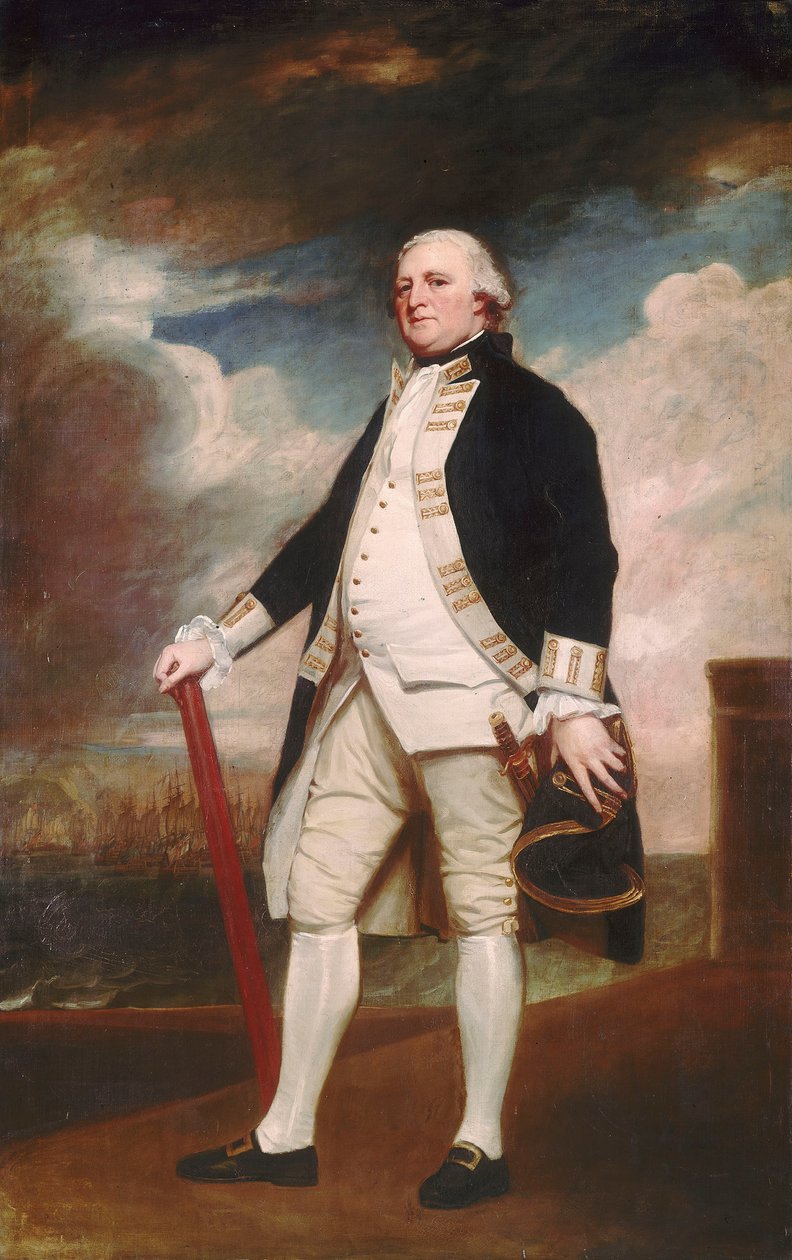 Koramiral George Darby (1720-1790 civarı) by George Romney
