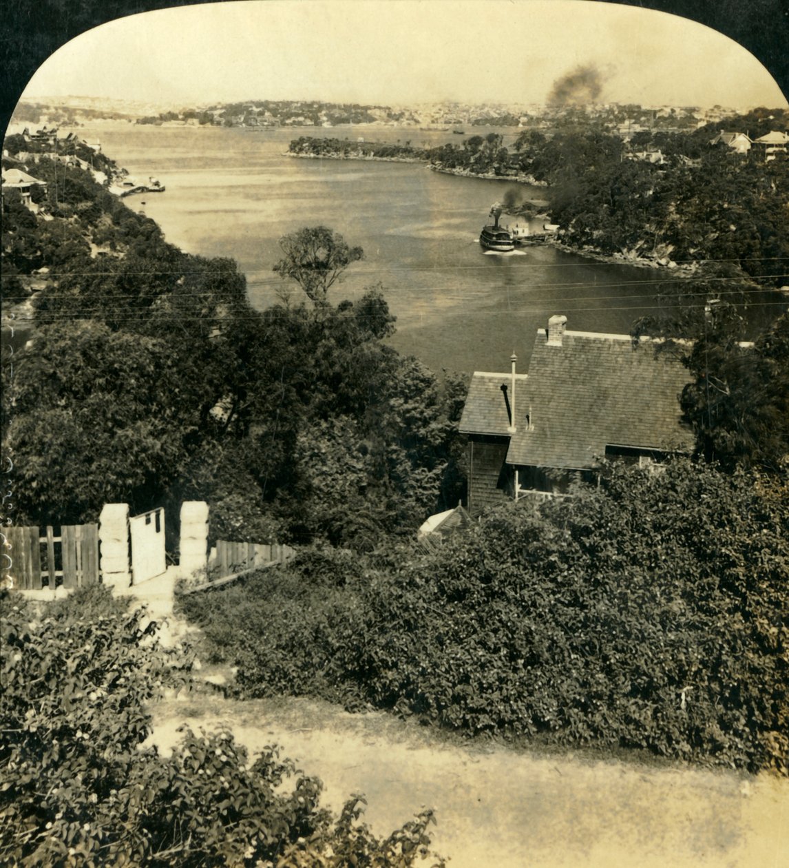 Mosmans Körfezi, Sidney, Avustralya, c1909. by George Rose