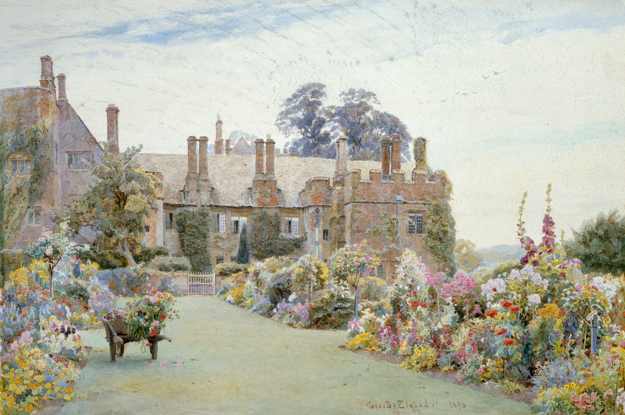 Compton Wynyats, Warwickshire by George Samuel Elgood
