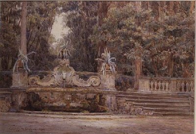 Ormanda, Villa Corsini, Floransa by George Samuel Elgood