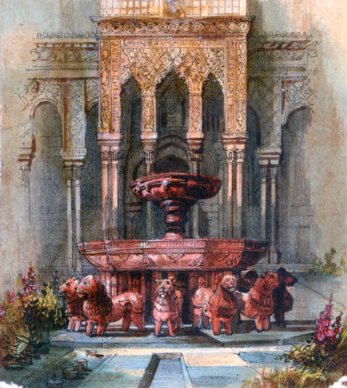 Mauresque Çeşmesi, 1820-1876 by George Sand