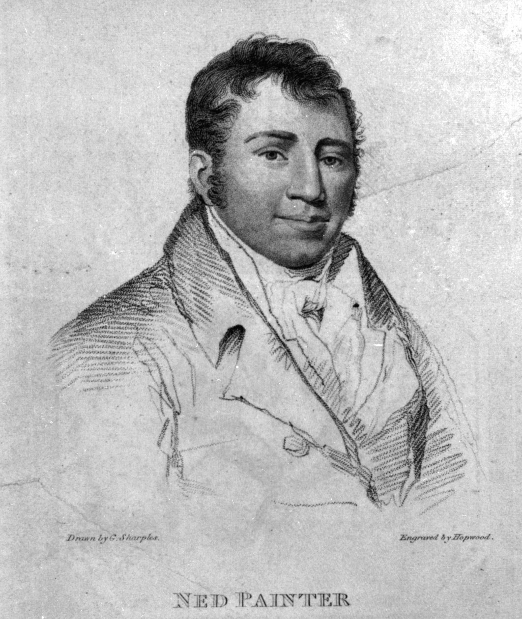 Hopwood tarafından kazınmış Ned Ressam by George Sharples