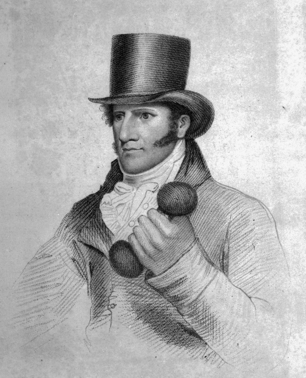 Hopwood tarafından kazınmış Thomas Owen, by George Sharples
