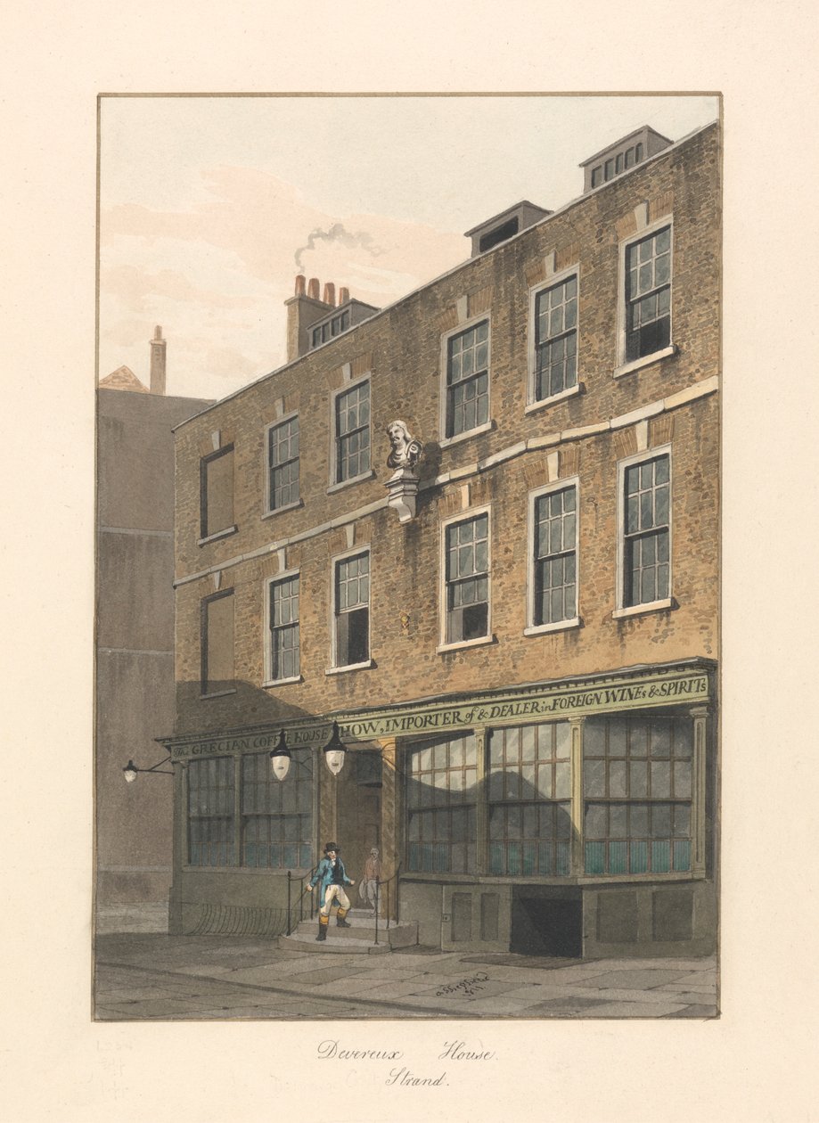 Devereux Evi, Strand, Londra by George Shepheard