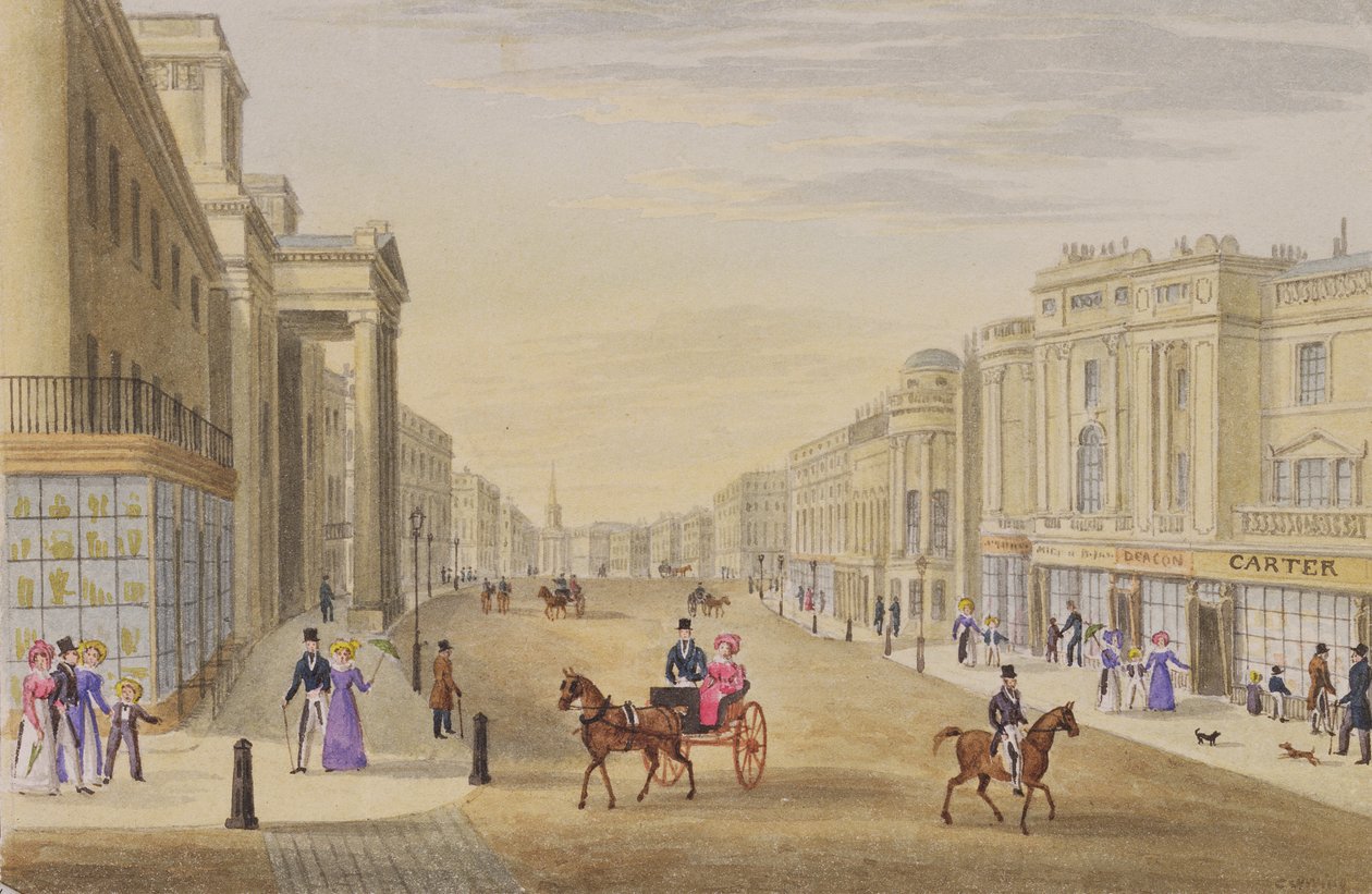 Regent Caddesi, Hanover Caddesi