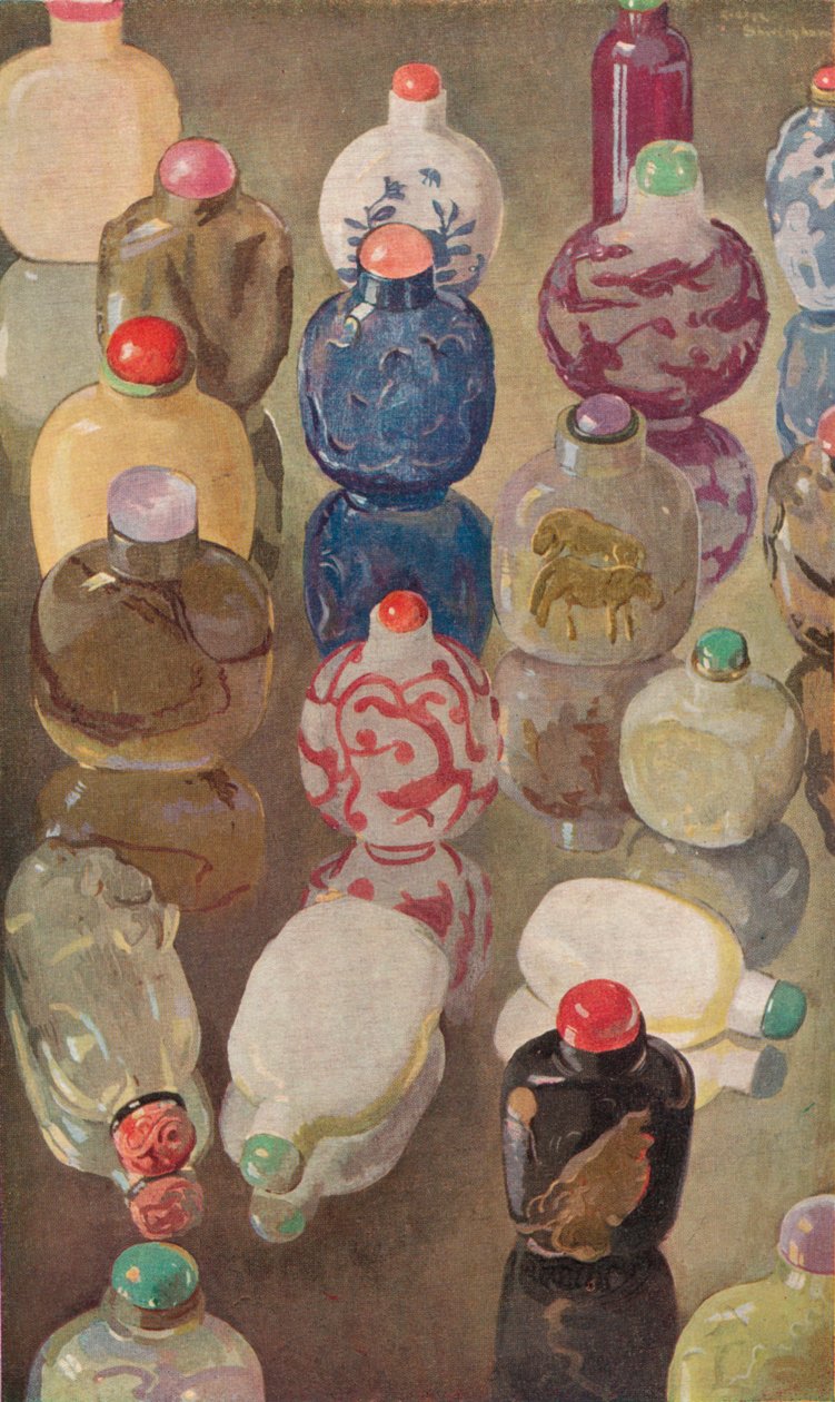 Çin Enfiye Şişeleri, c1923. by George Sheringham