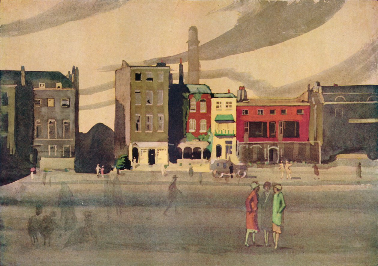 İlkbaharda Londra, 19. yüzyıl, 1938 by George Sheringham