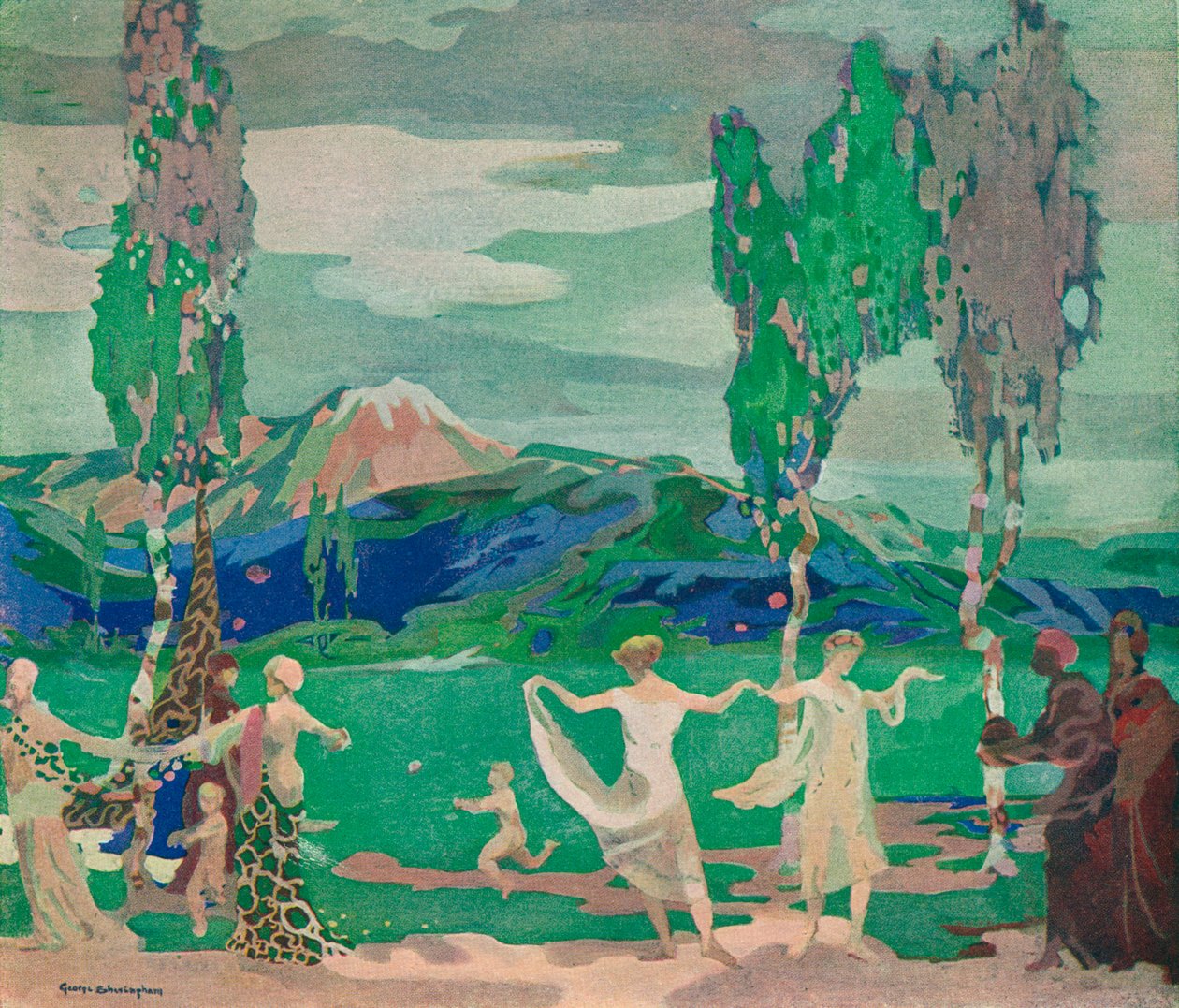 Avatar Tarlaları, c20. yüzyıl 1914-1915 by George Sheringham