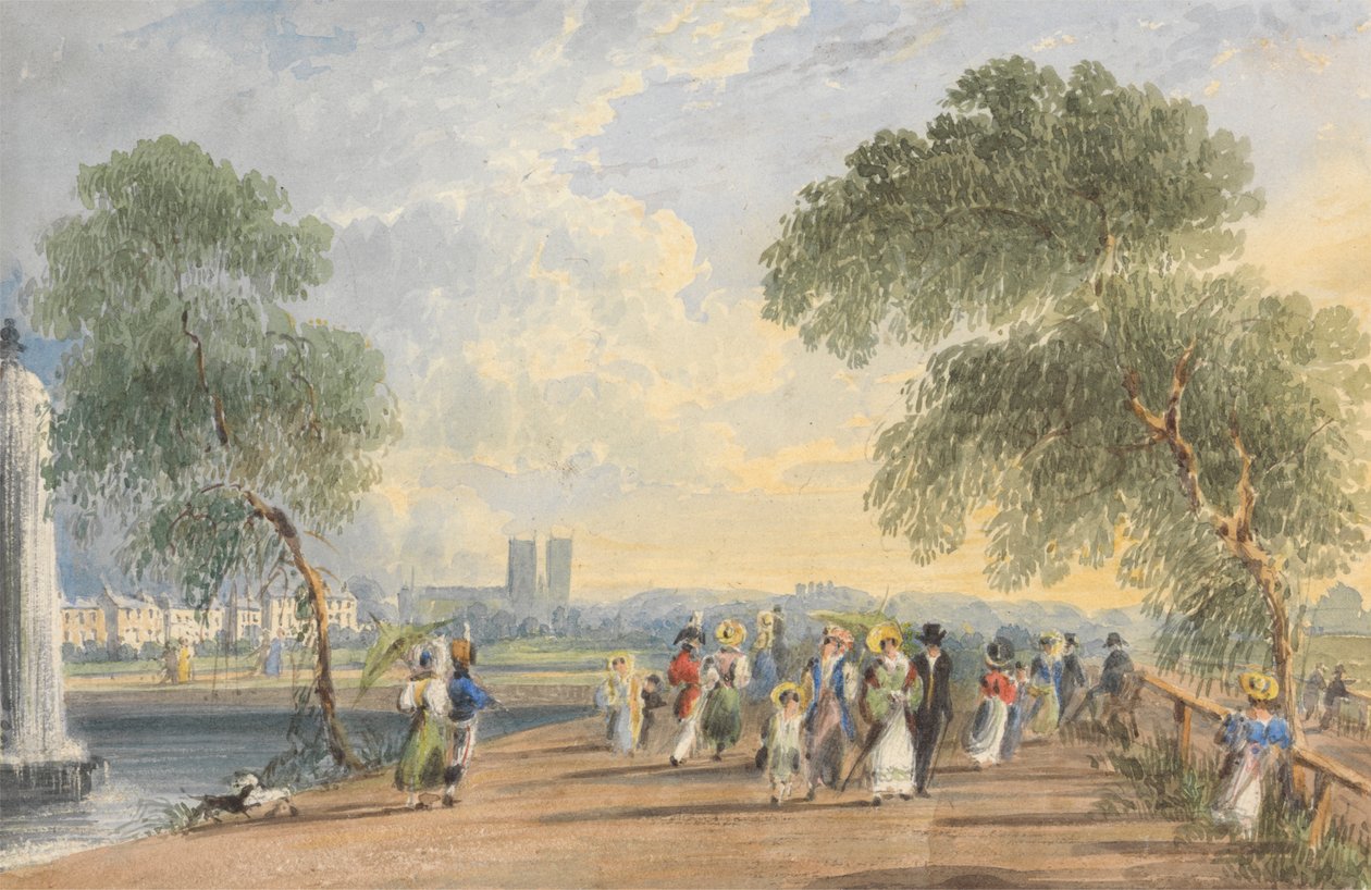 Yeşil park by George Sidney Shepherd