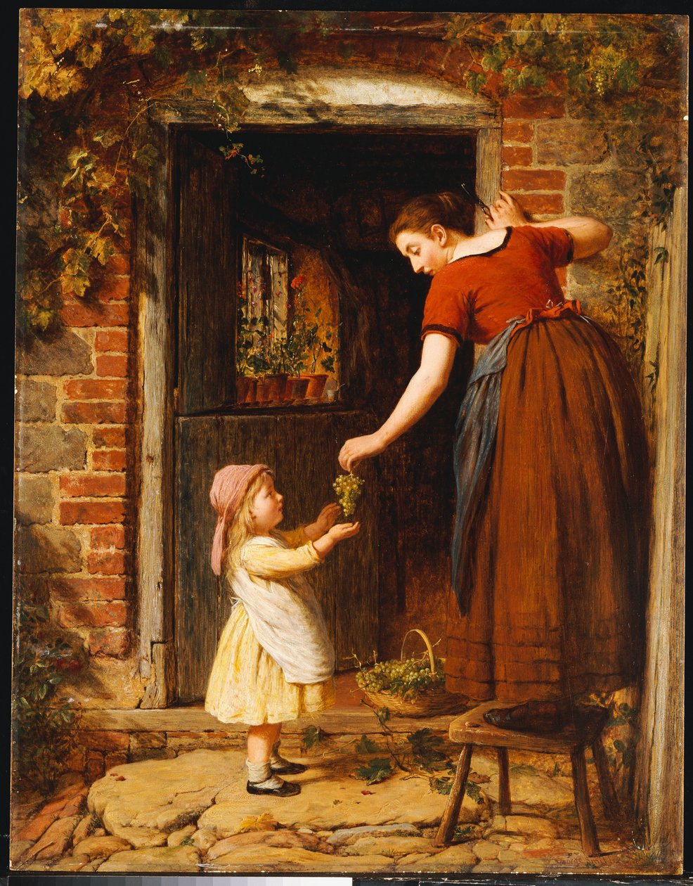 Üzüm Toplama, 1875 by George Smith