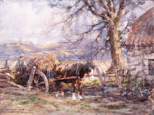 Sepeti Yükleme (tahta) by George Smith