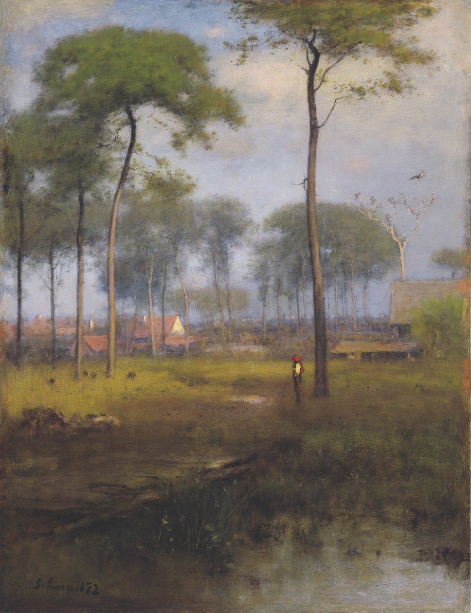Sabah Erken, Tarpon Springs, 1892 by George Snr. Inness