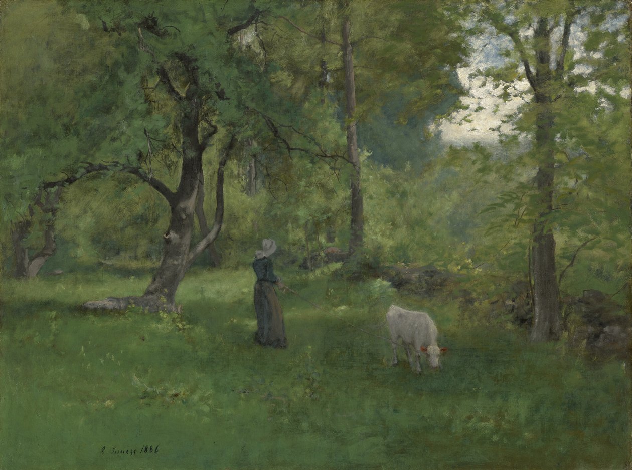 Yeşil Manzara, 1886 by George Snr. Inness