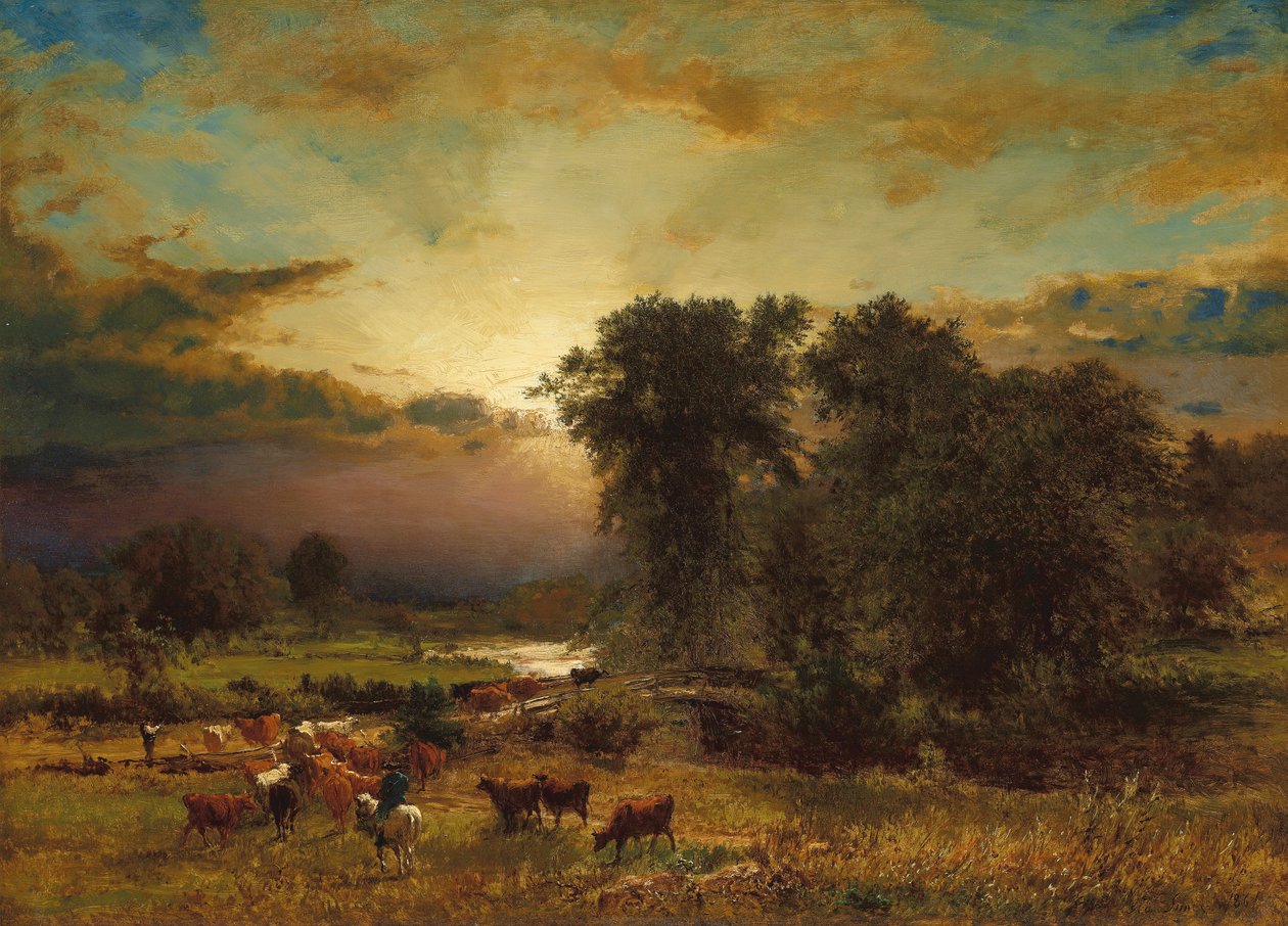 Hafif Muzaffer by George Snr. Inness