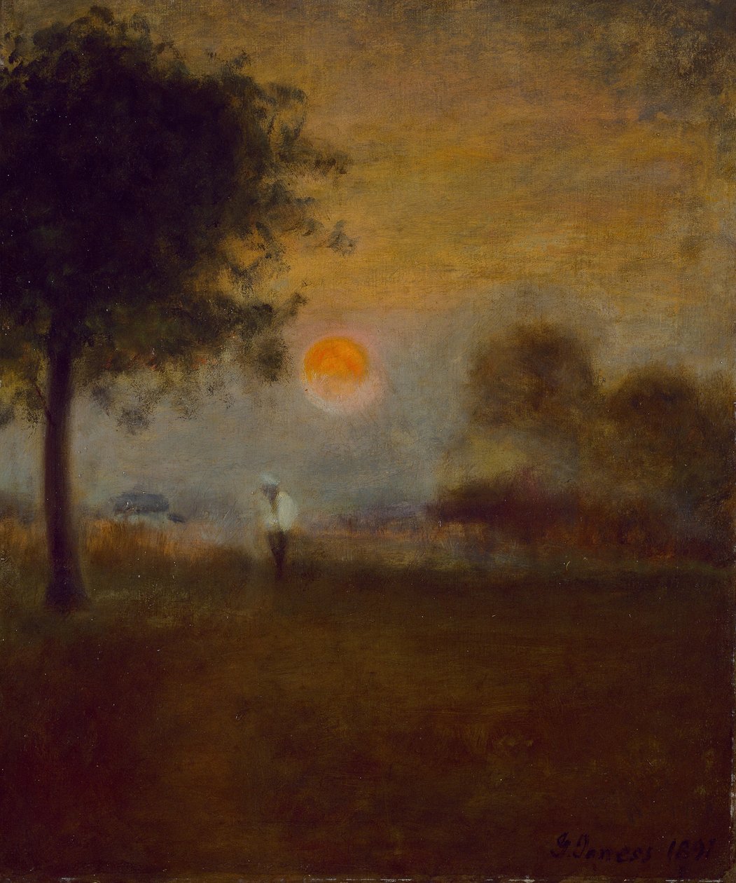 Ayın Doğuşu, 1891 by George Snr. Inness