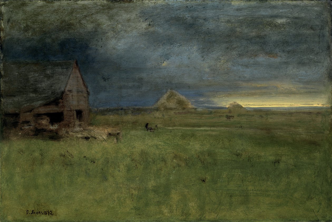 Yalnız Çiftlik, Nantucket, 1892 by George Snr. Inness