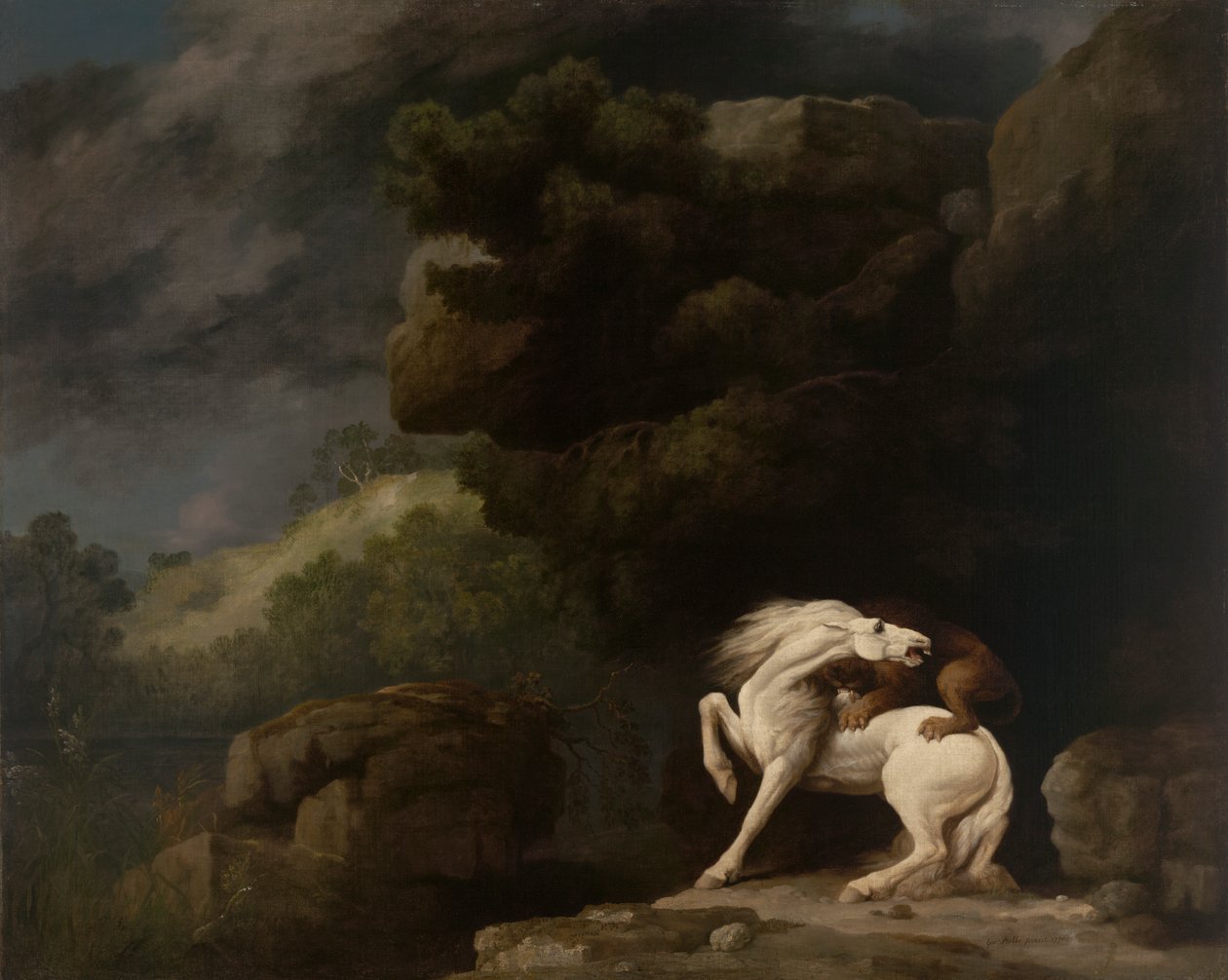 Ata Saldıran Aslan by George Stubbs