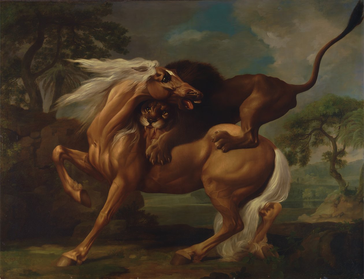 Ata Saldıran Aslan, 1762. by George Stubbs
