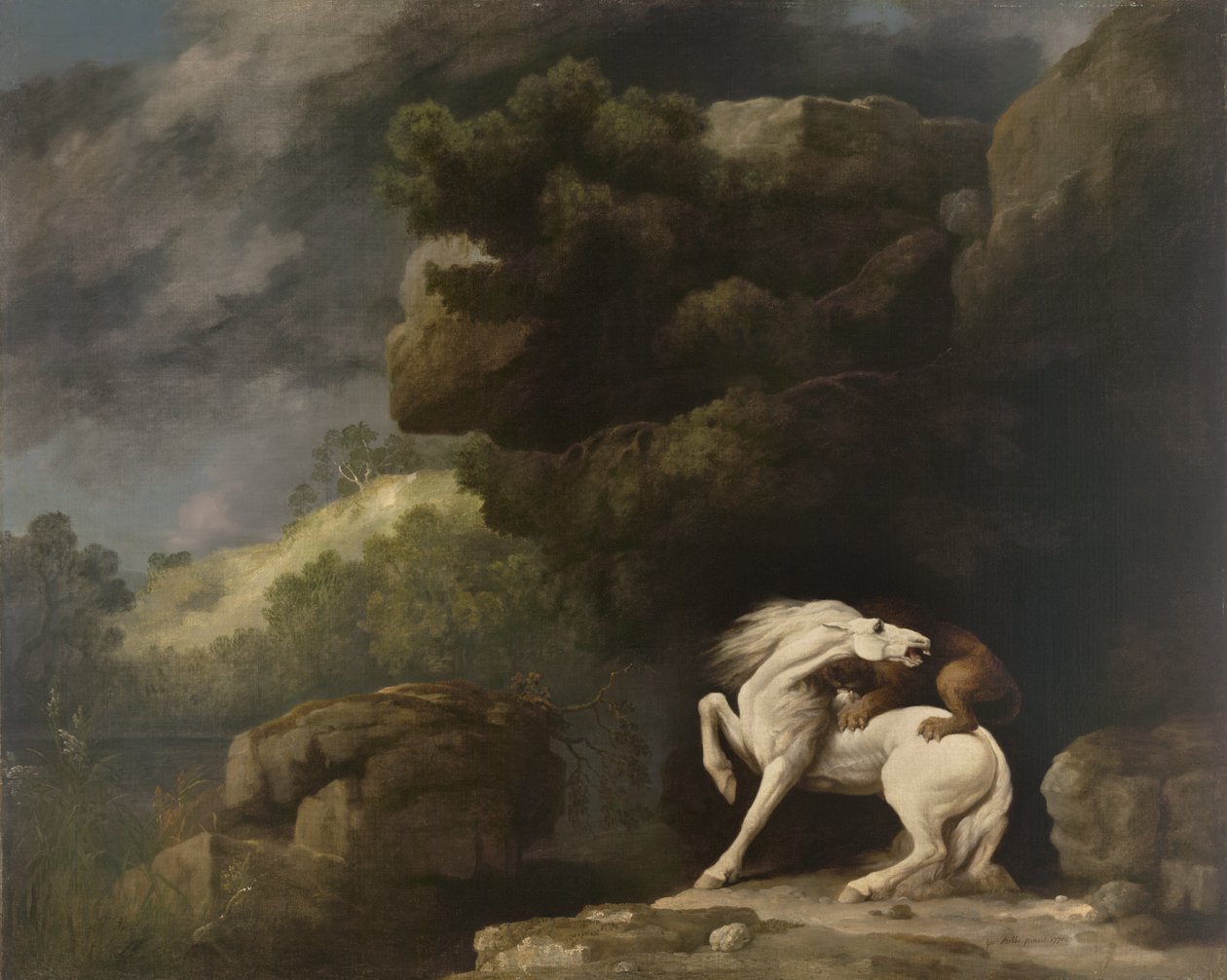Ata Saldıran Aslan, 1770 by George Stubbs