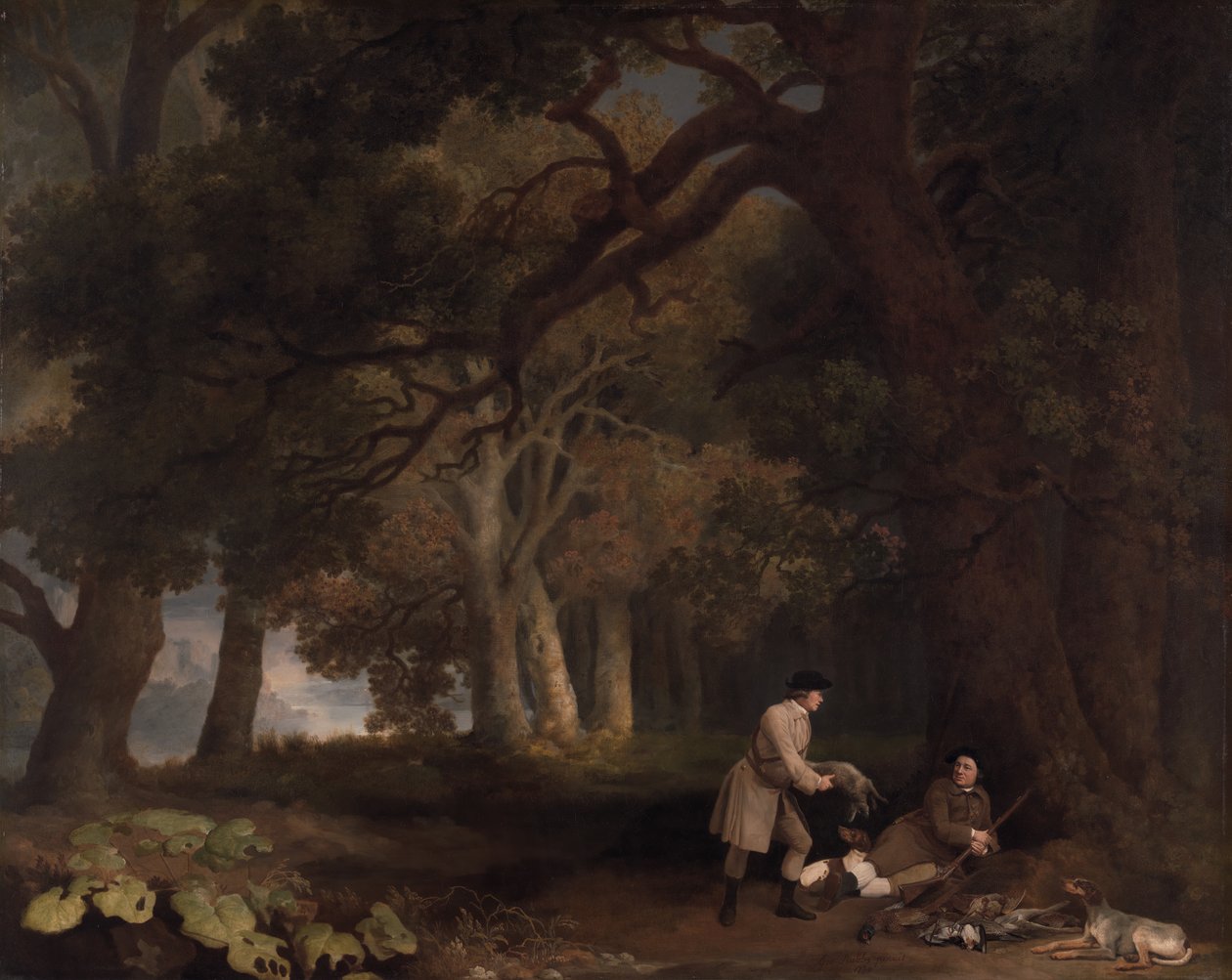 Çekimden Sonra Bir Duruş, 1770. by George Stubbs