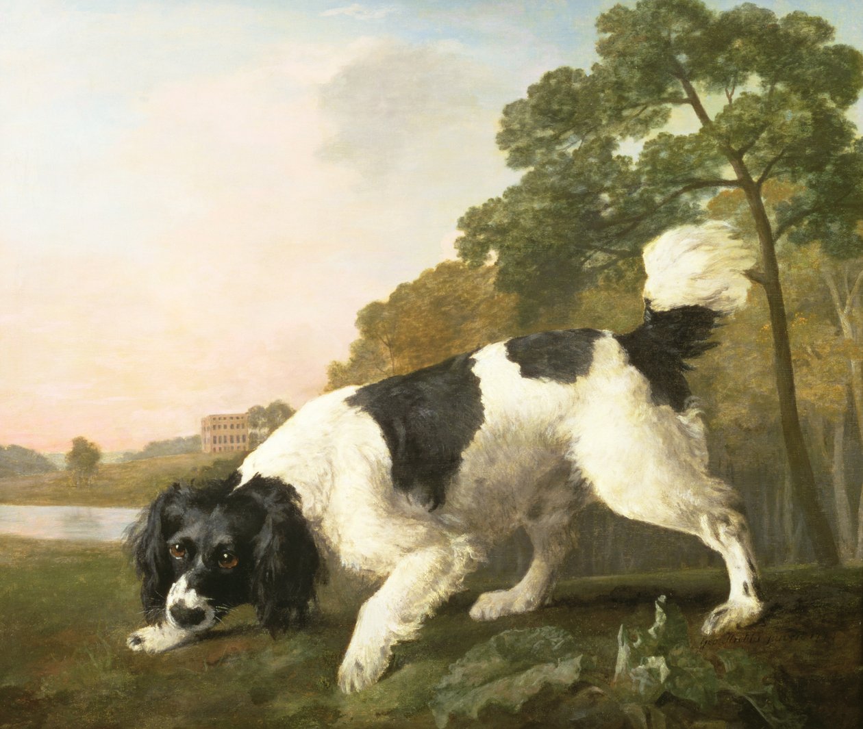 Manzarada Bir İspanyol, 1771 by George Stubbs