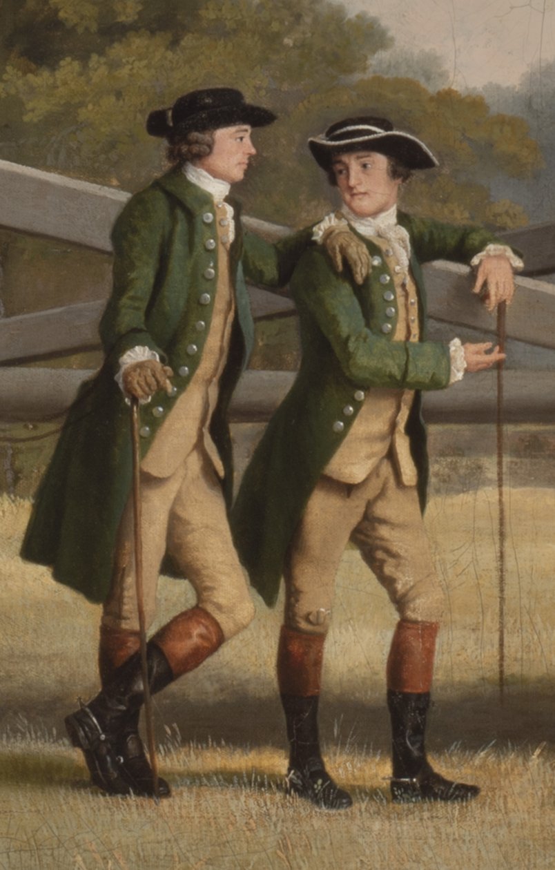 William Henry Cavendish-Bentinck, 3. Portland Dükü ve küçük kardeşi Lord Edward, 1767-68