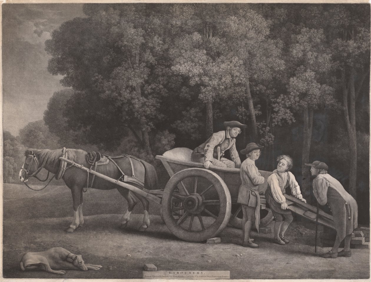 İşçiler by George Stubbs